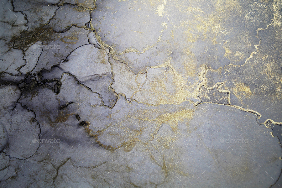 Luxury Art Background Gray and Gold Marble, Graphics GraphicRiver